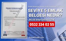 Seviye 5 Emlak Belgesi Nedir?